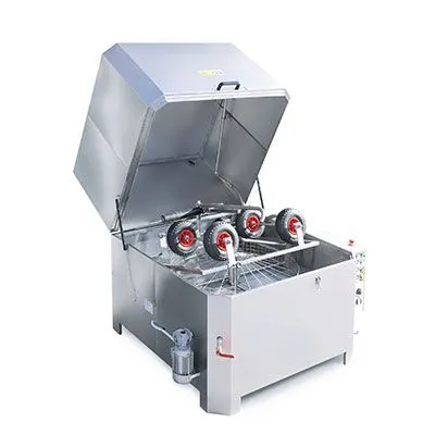 Inside the Metalwash Auto Aqueous parts washer