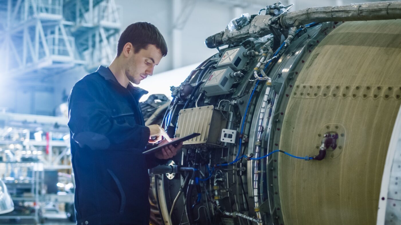 Engineer maintenance inspection